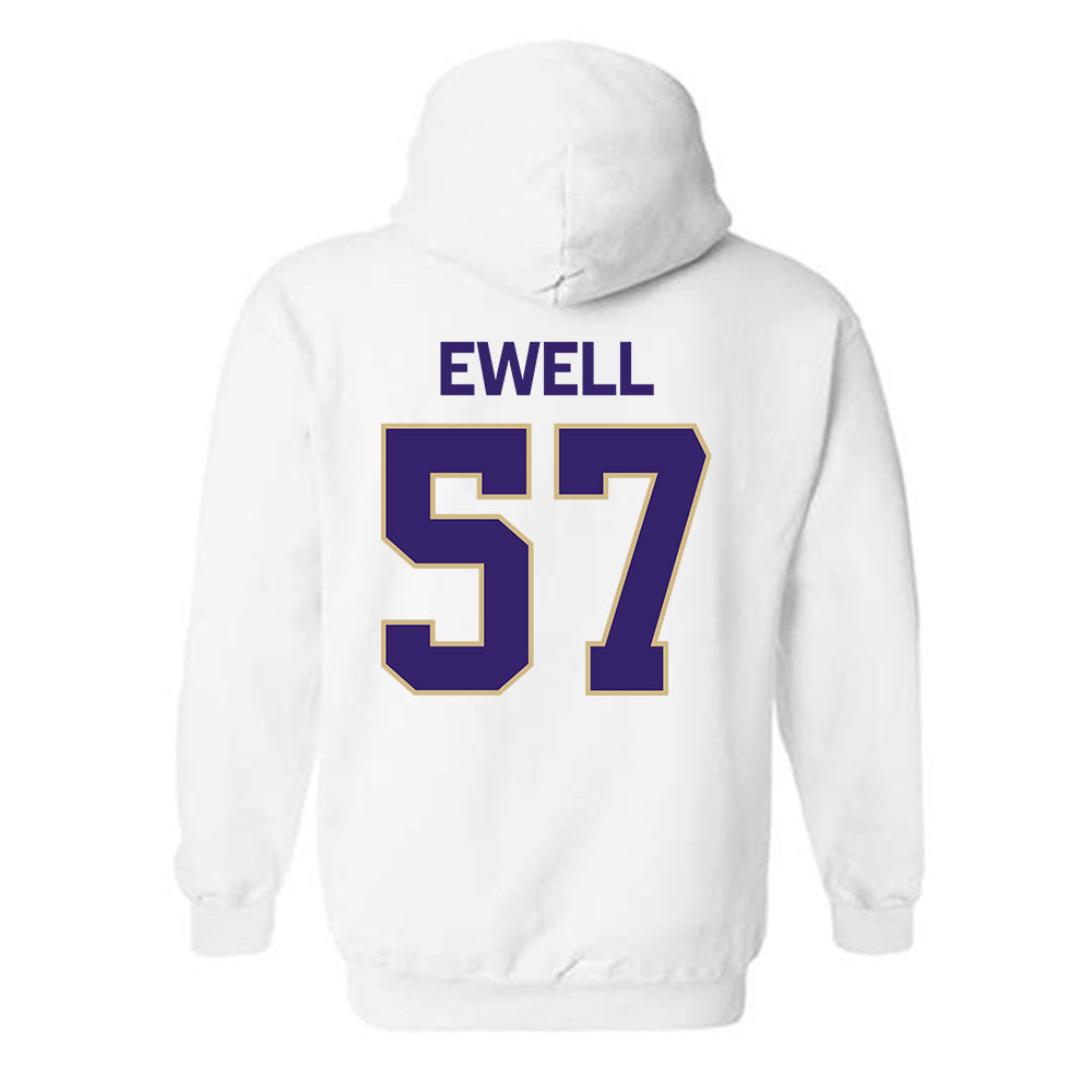 Washington - NCAA Football : Jesse Ewell - Classic Shersey Hooded Sweatshirt-1