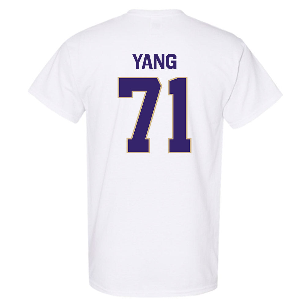 Washington - NCAA Football : Ah Deong Yang - Classic Shersey T-Shirt-1