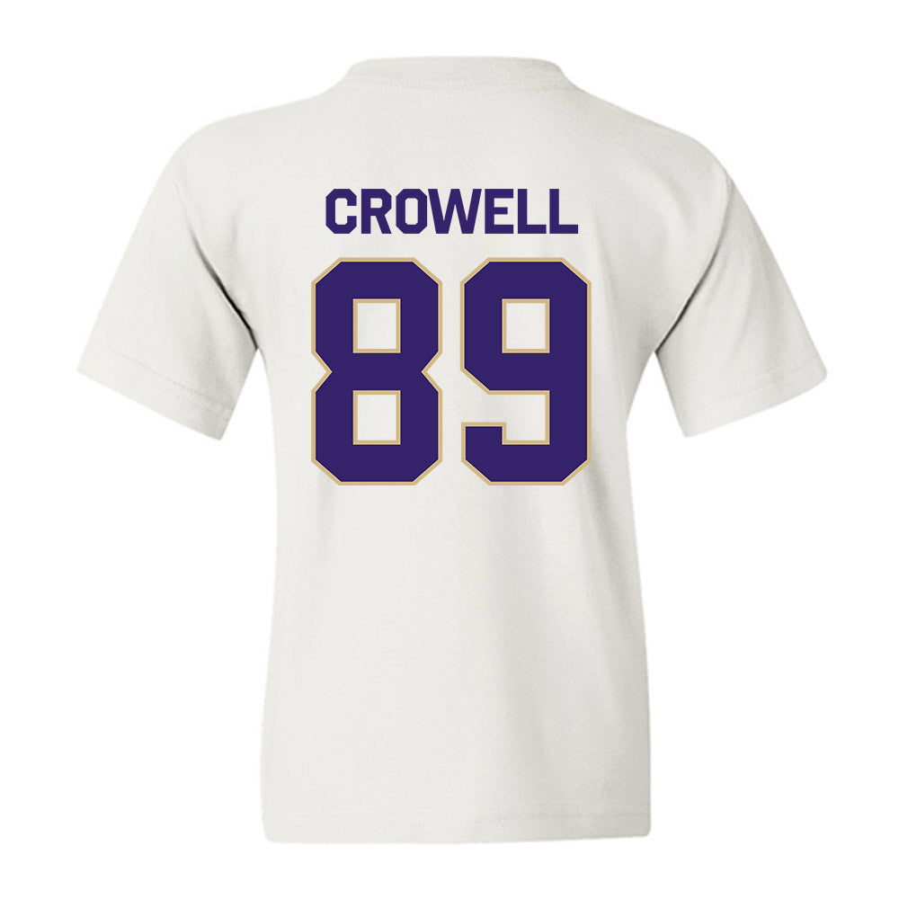 Washington - NCAA Football : Charlie Crowell - Classic Shersey Youth T-Shirt-1