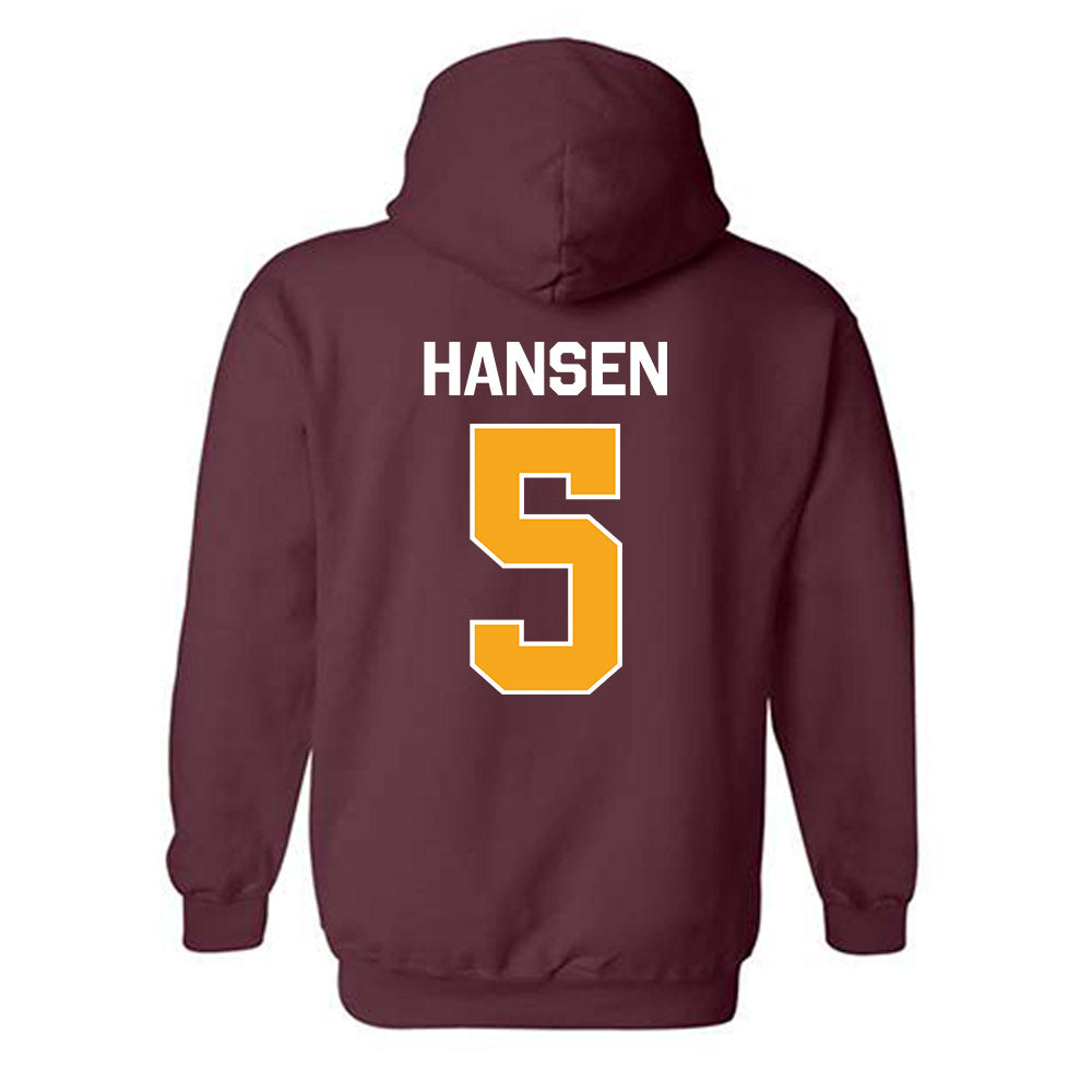 Loyola - NCAA Softball : Alexis Hansen - Classic Shersey Hooded Sweatshirt-1