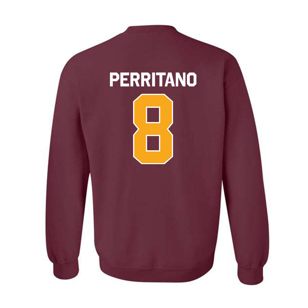 Loyola - NCAA Women's Soccer : Angelina Perritano - Classic Shersey Crewneck Sweatshirt-1