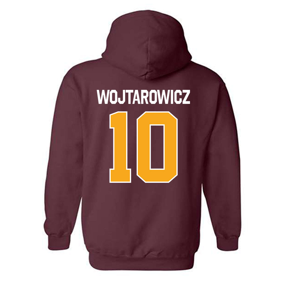Loyola - NCAA Women's Soccer : Gabby Wojtarowicz - Classic Shersey Hooded Sweatshirt-1