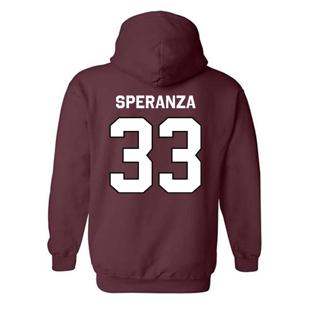 Bellarmine - NCAA Baseball : Gavin Speranza - Classic Shersey Hooded Sweatshirt-1