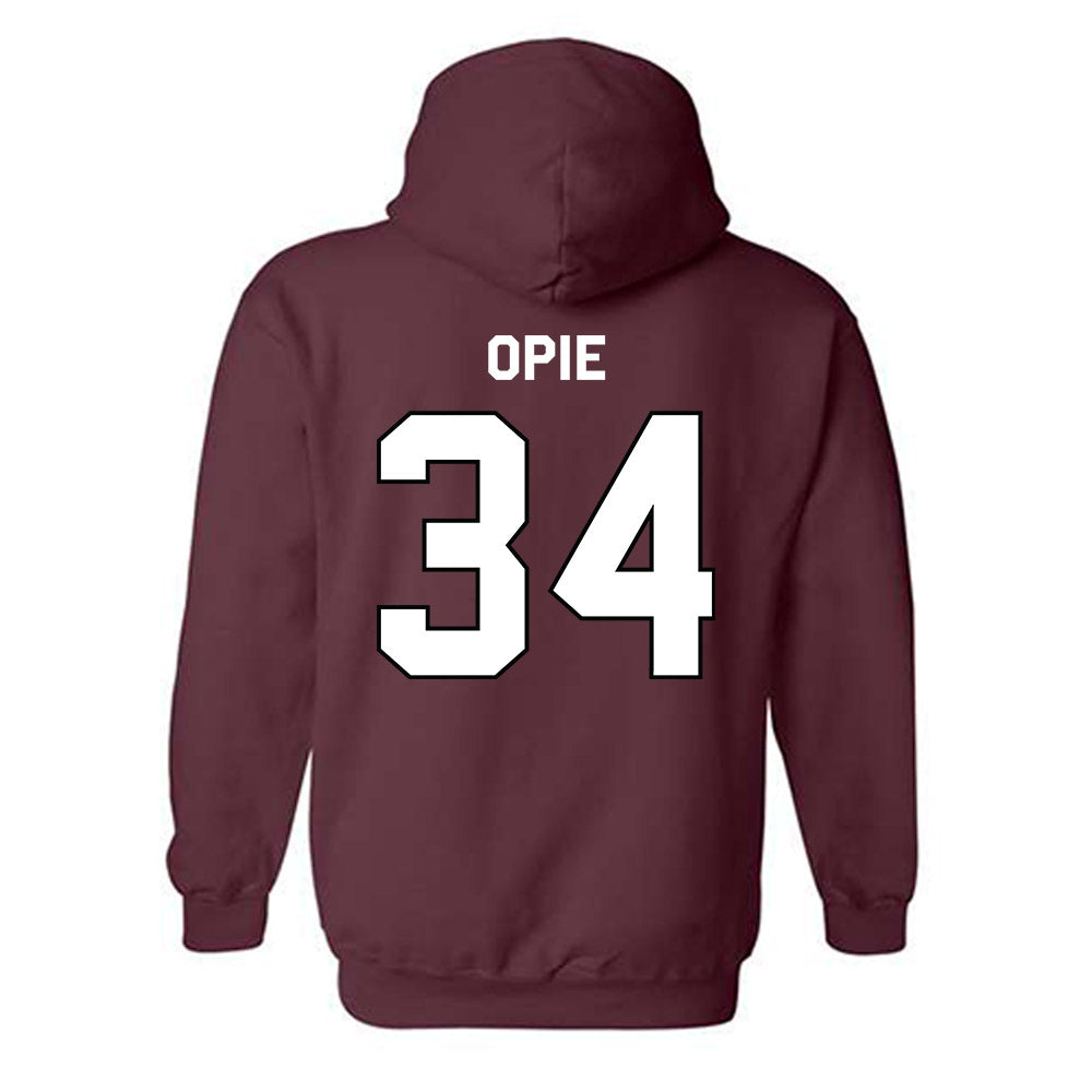 Bellarmine - NCAA Men's Soccer : Ezekiel Opie - Classic Shersey Hooded Sweatshirt-1