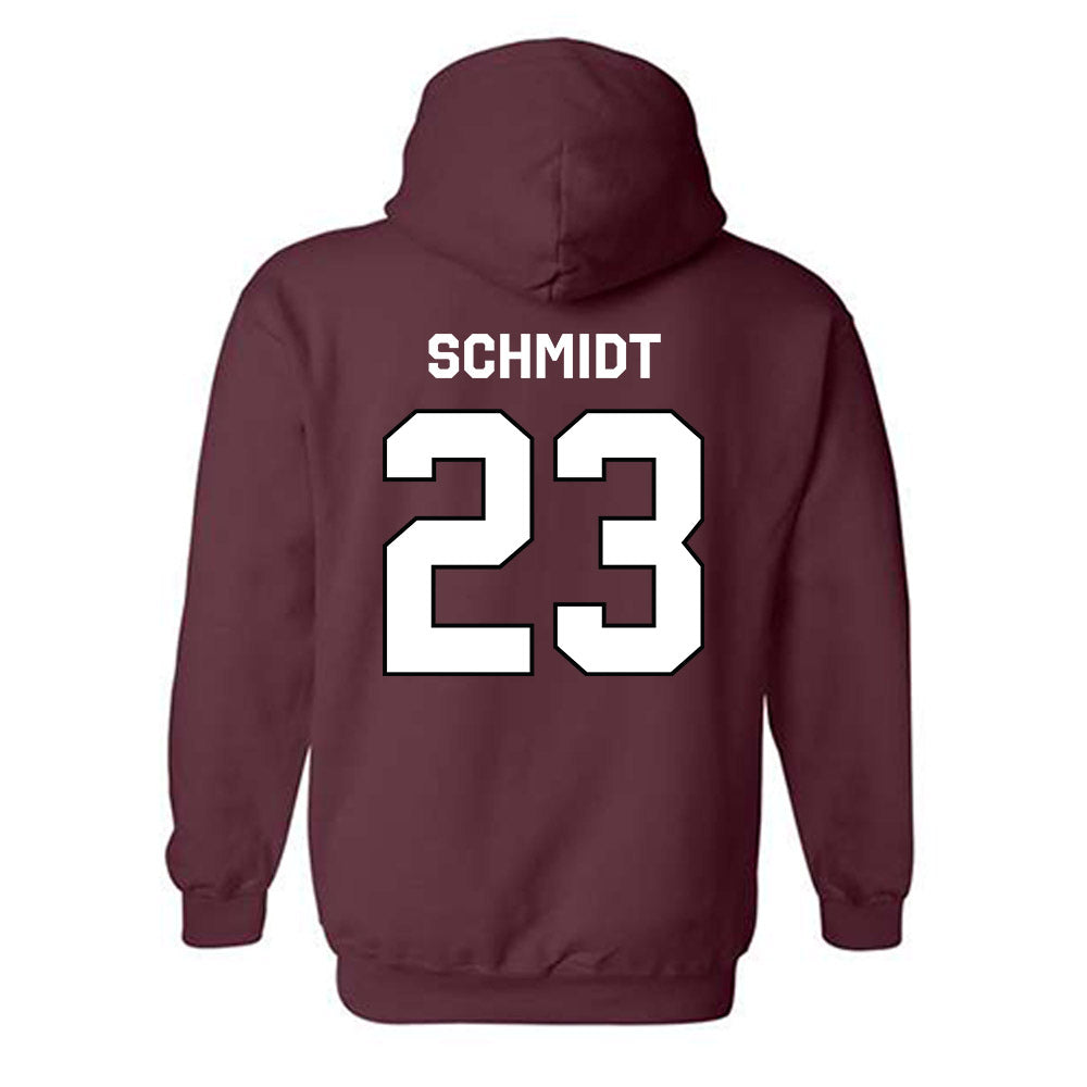 Bellarmine - NCAA Women's Volleyball : Jess Schmidt - Classic Shersey Hooded Sweatshirt-1