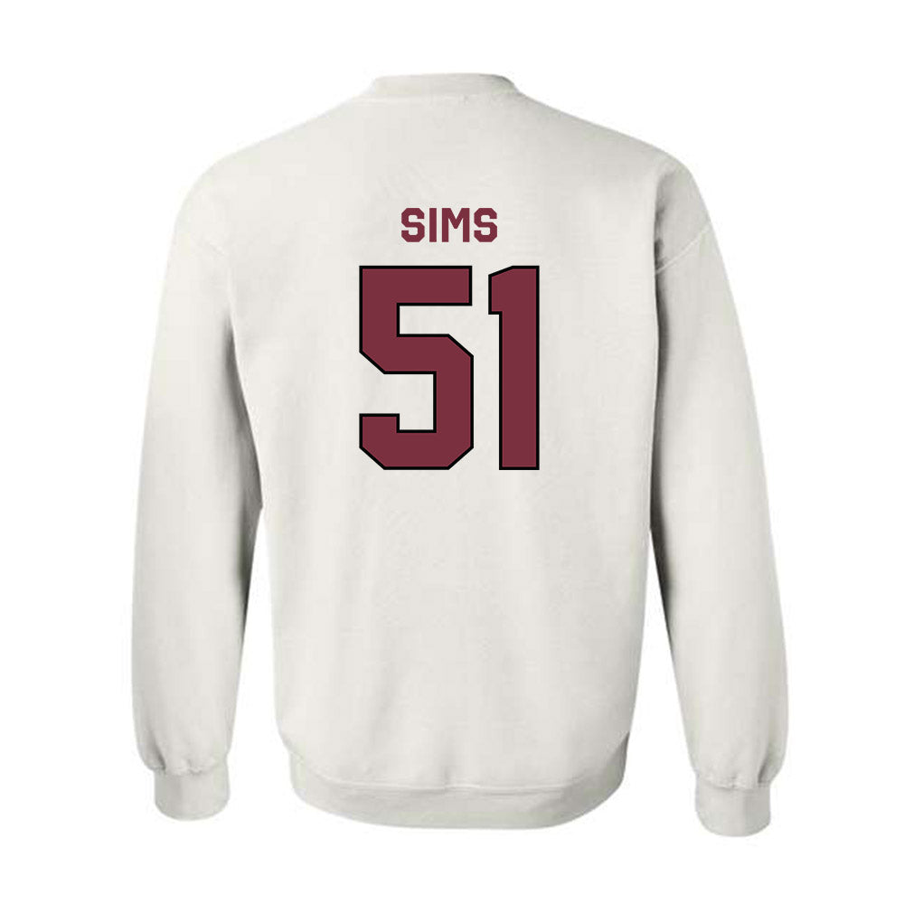 Bellarmine - NCAA Baseball : Connor Sims - Classic Shersey Crewneck Sweatshirt-1