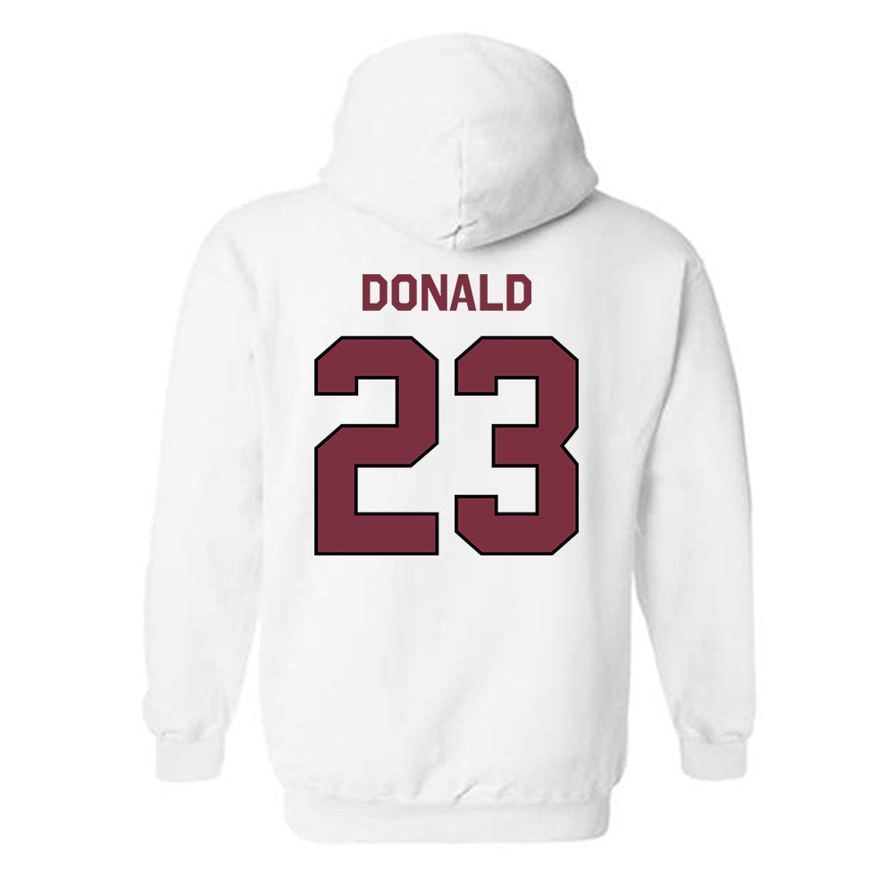 Bellarmine - NCAA Men's Basketball : Sam Donald - Classic Shersey Hooded Sweatshirt-1