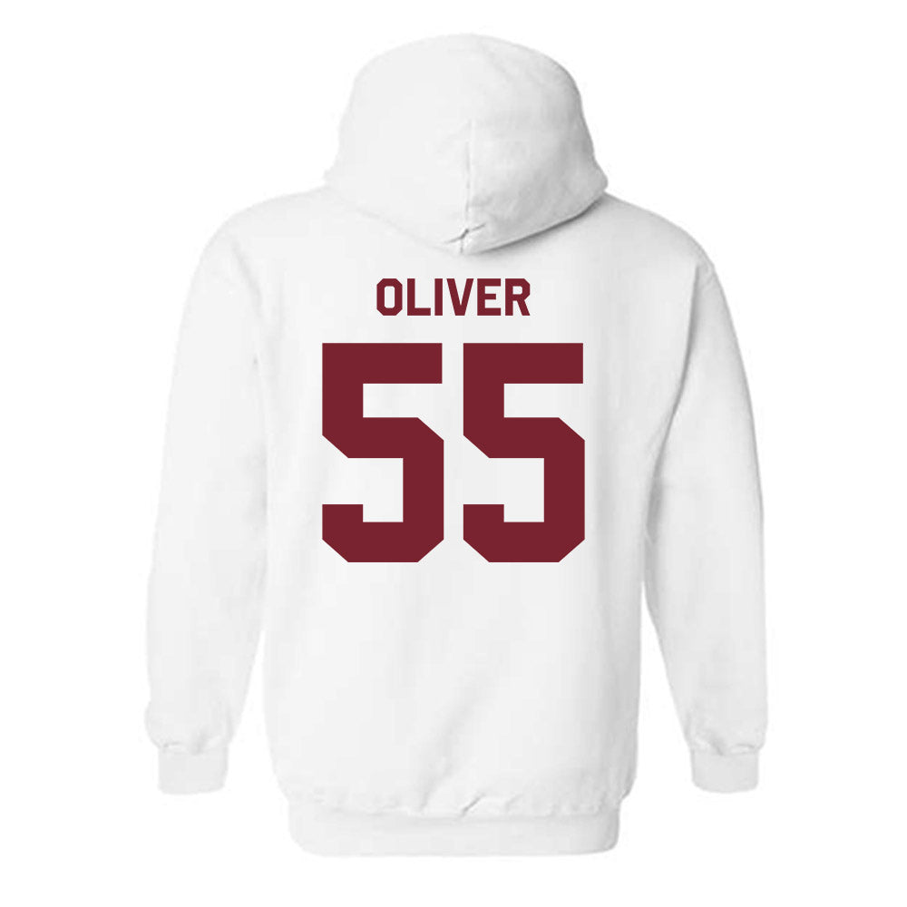 Fordham - NCAA Football : Brian Oliver - Classic Shersey Hooded Sweatshirt-1