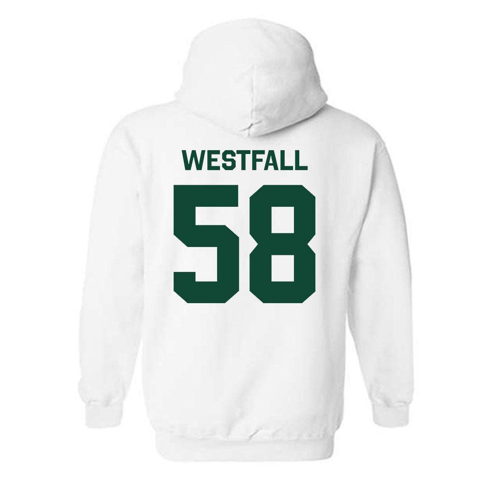 Cal Poly - NCAA Football : Luke Westfall - Classic Shersey Hooded Sweatshirt-1