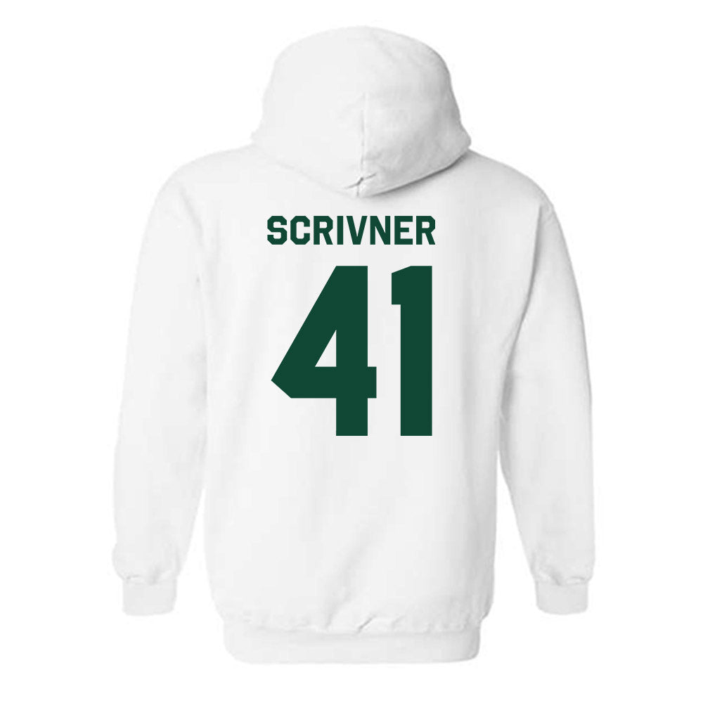 Cal Poly - NCAA Football : Dean Scrivner - Classic Shersey Hooded Sweatshirt-1