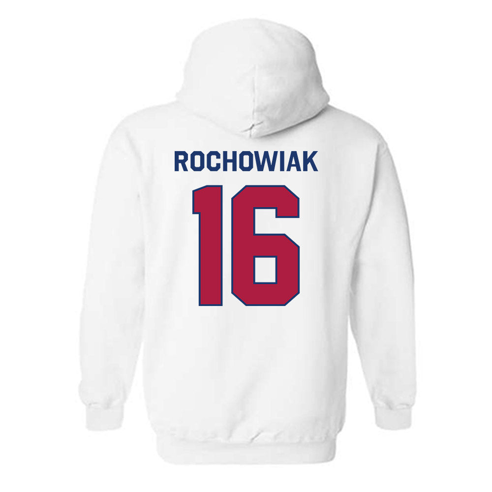 Detroit Mercy - NCAA Men's Lacrosse : Sam Rochowiak - Classic Shersey Hooded Sweatshirt-1