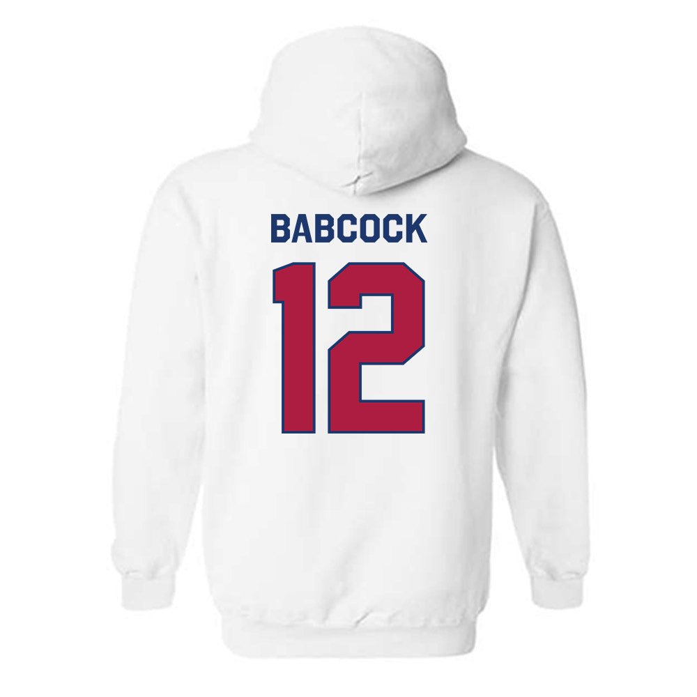 Detroit Mercy - NCAA Softball : Natalie Babcock - Classic Shersey Hooded Sweatshirt-1