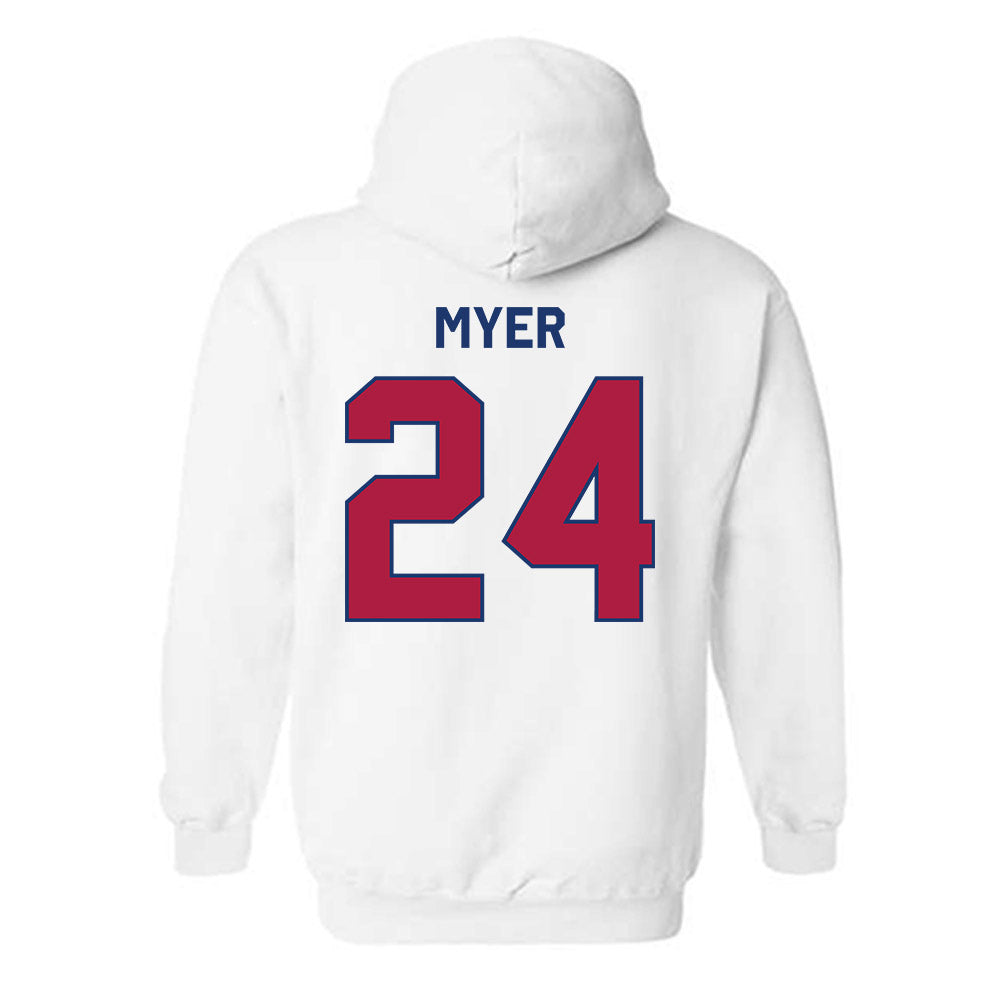 Detroit Mercy - NCAA Softball : Aubrey Myer - Classic Shersey Hooded Sweatshirt-1