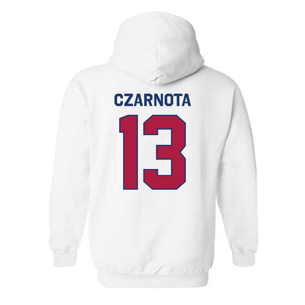 Detroit Mercy - NCAA Men's Lacrosse : Jacob Czarnota - Classic Shersey Hooded Sweatshirt-1