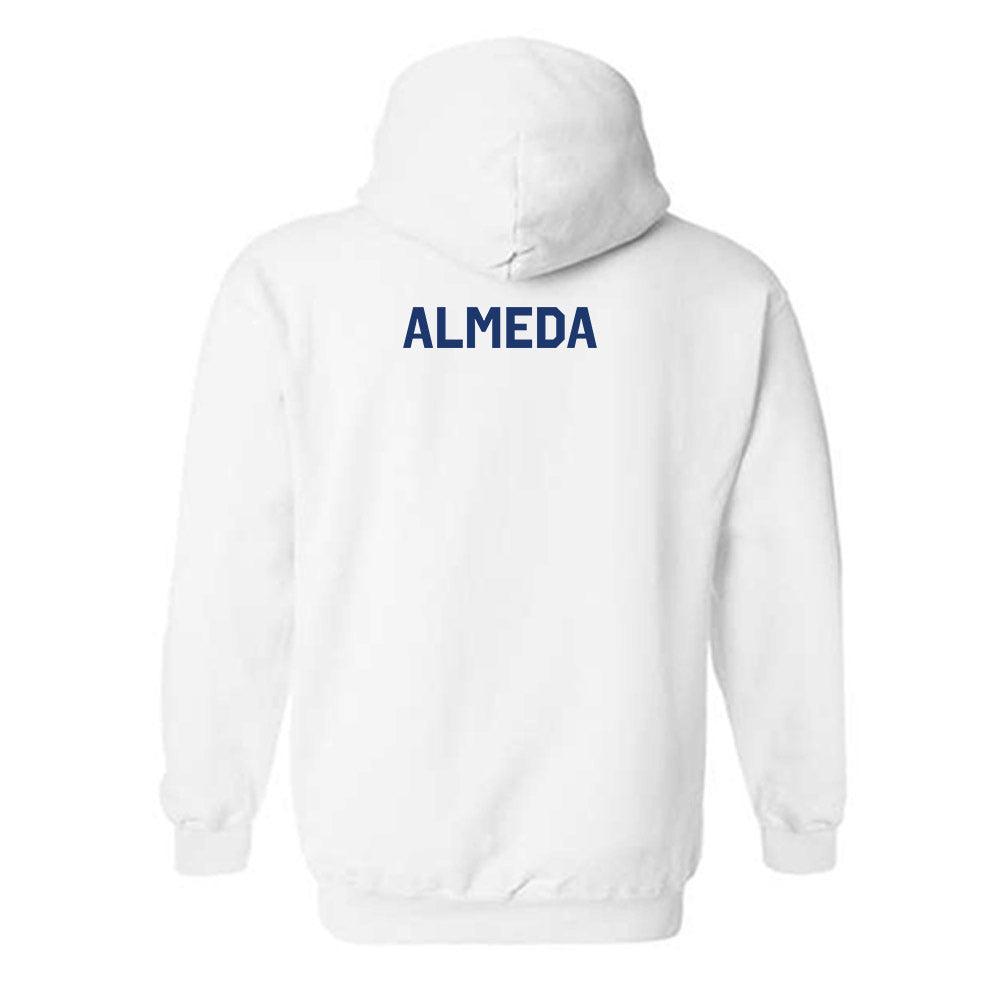 Detroit Mercy - NCAA Men's Track & Field : John Almeda - Classic Shersey Hooded Sweatshirt-1