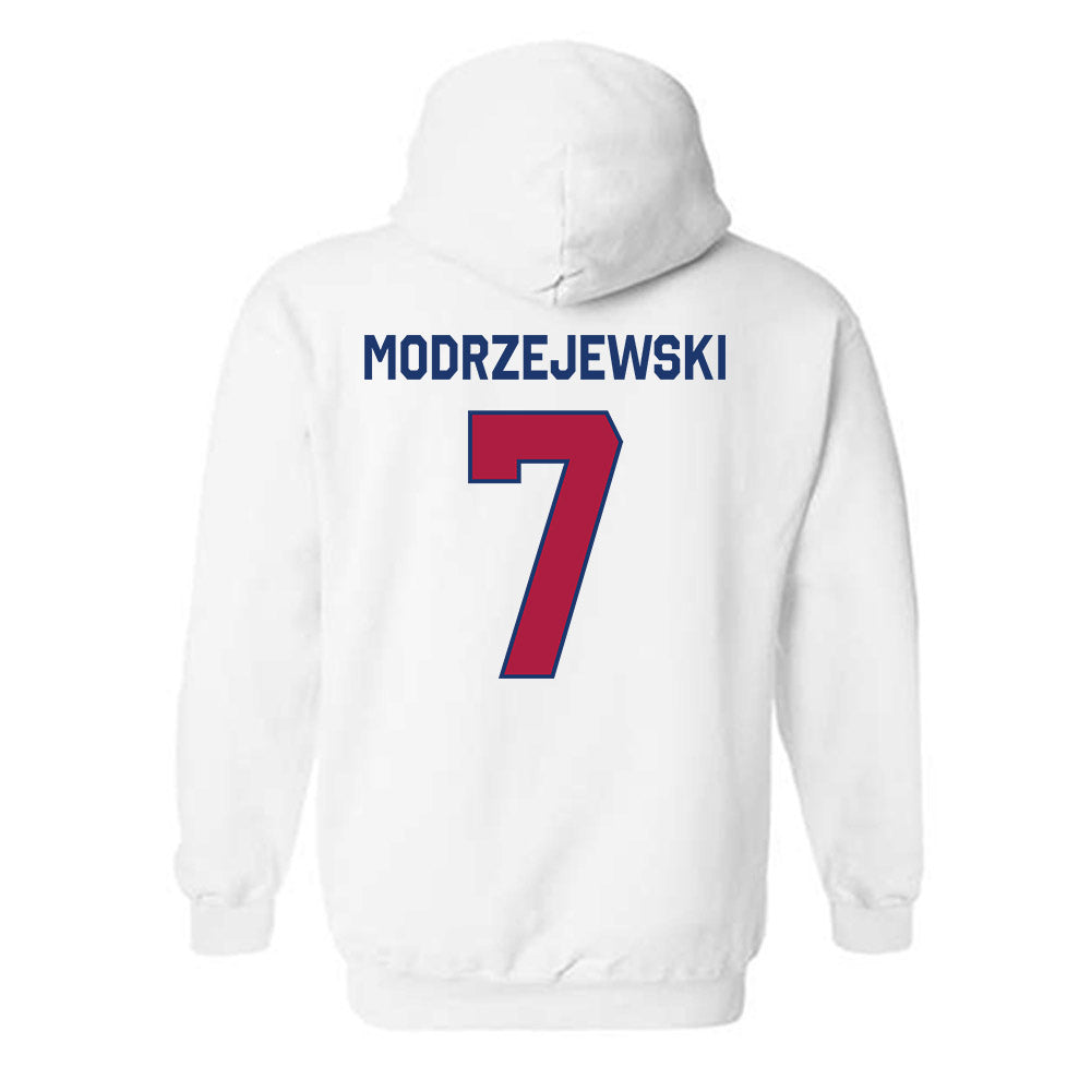 Detroit Mercy - NCAA Softball : Katie Modrzejewski - Classic Shersey Hooded Sweatshirt-1