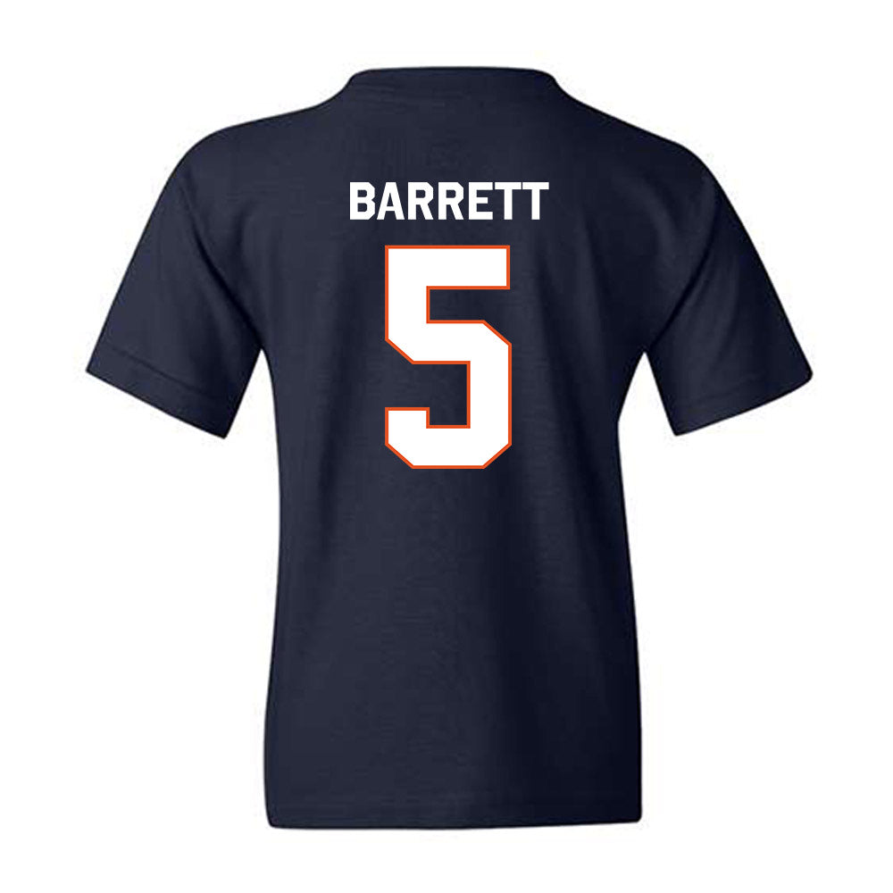 Utica - NCAA Men's Ice Hockey : Isaac Barrett - Classic Shersey Youth T-Shirt-1