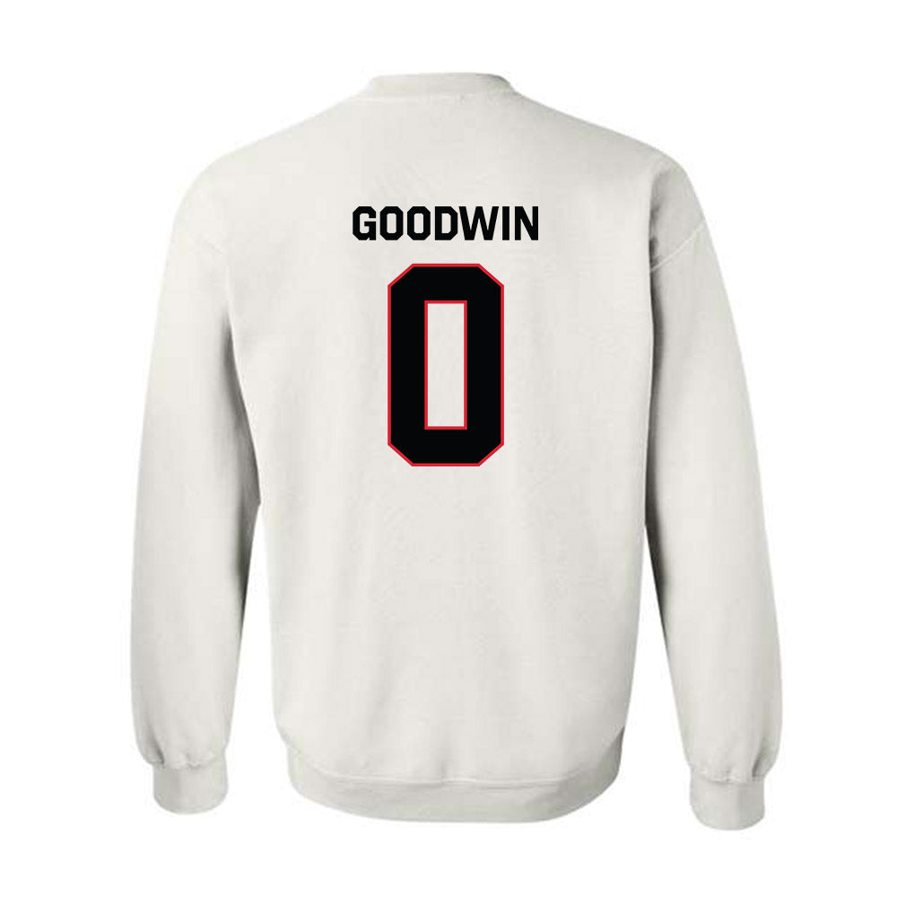 Northeastern - NCAA Men's Basketball : Josh Goodwin - Classic Shersey Crewneck Sweatshirt-1