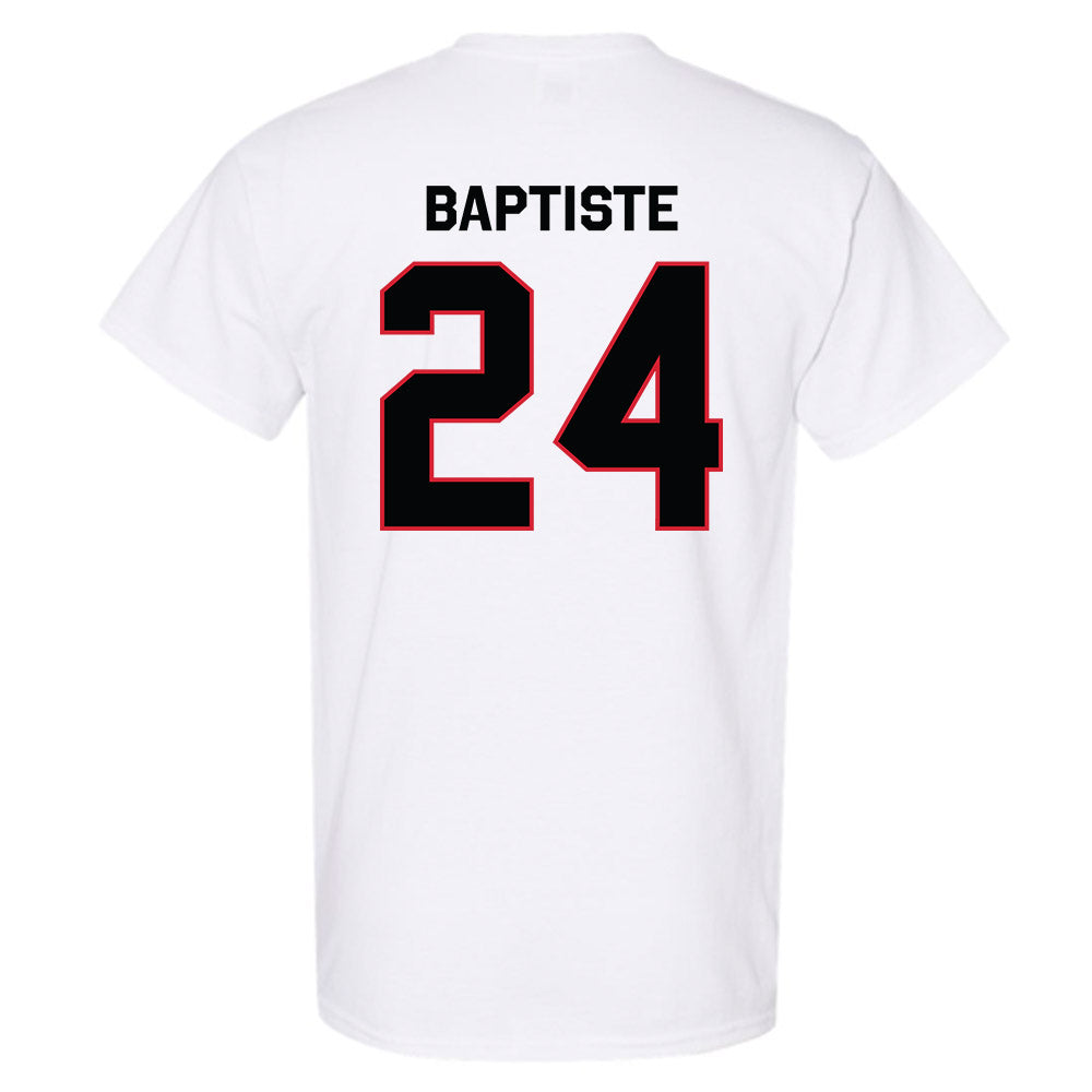 Northeastern - NCAA Men's Basketball : Sage Baptiste - Classic Shersey T-Shirt-1
