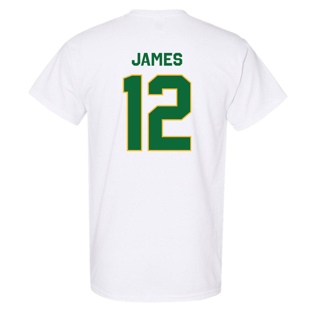 Cal Poly Humboldt - NCAA Men's Basketball : Sebastian James - Classic Shersey T-Shirt-1