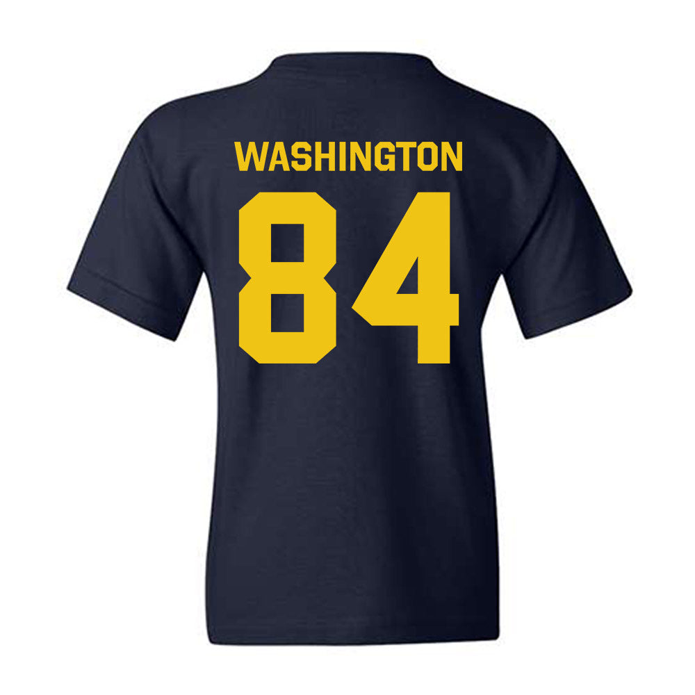 Michigan - NCAA Football : Jacob Washington - Classic Shersey Youth T-Shirt-1