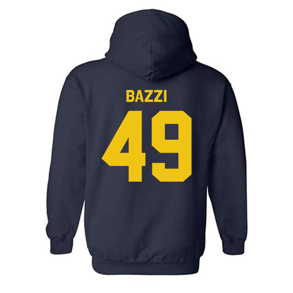 Michigan - NCAA Football : Adam Bazzi - Classic Shersey Hooded Sweatshirt-1