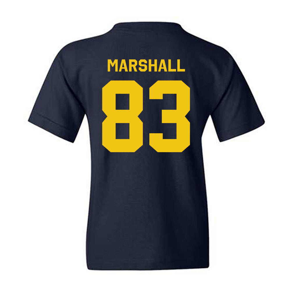 Michigan - NCAA Football : Zack Marshall - Classic Shersey Youth T-Shirt-1
