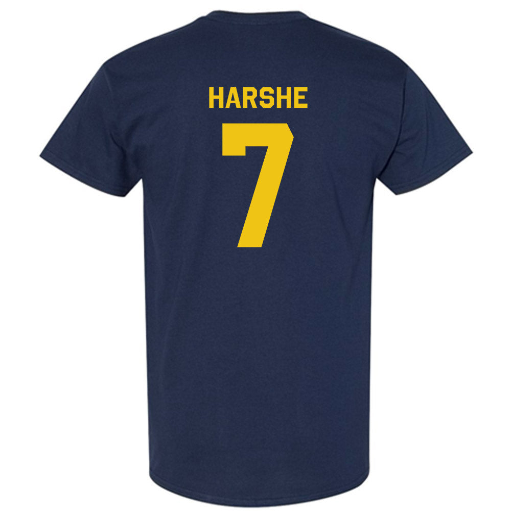 Michigan - NCAA Women's Soccer : Beanie Harshe - Classic Shersey T-Shirt-3