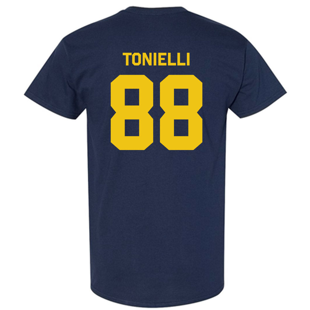 Michigan - NCAA Football : Deakon Tonielli - Classic Shersey T-Shirt-1