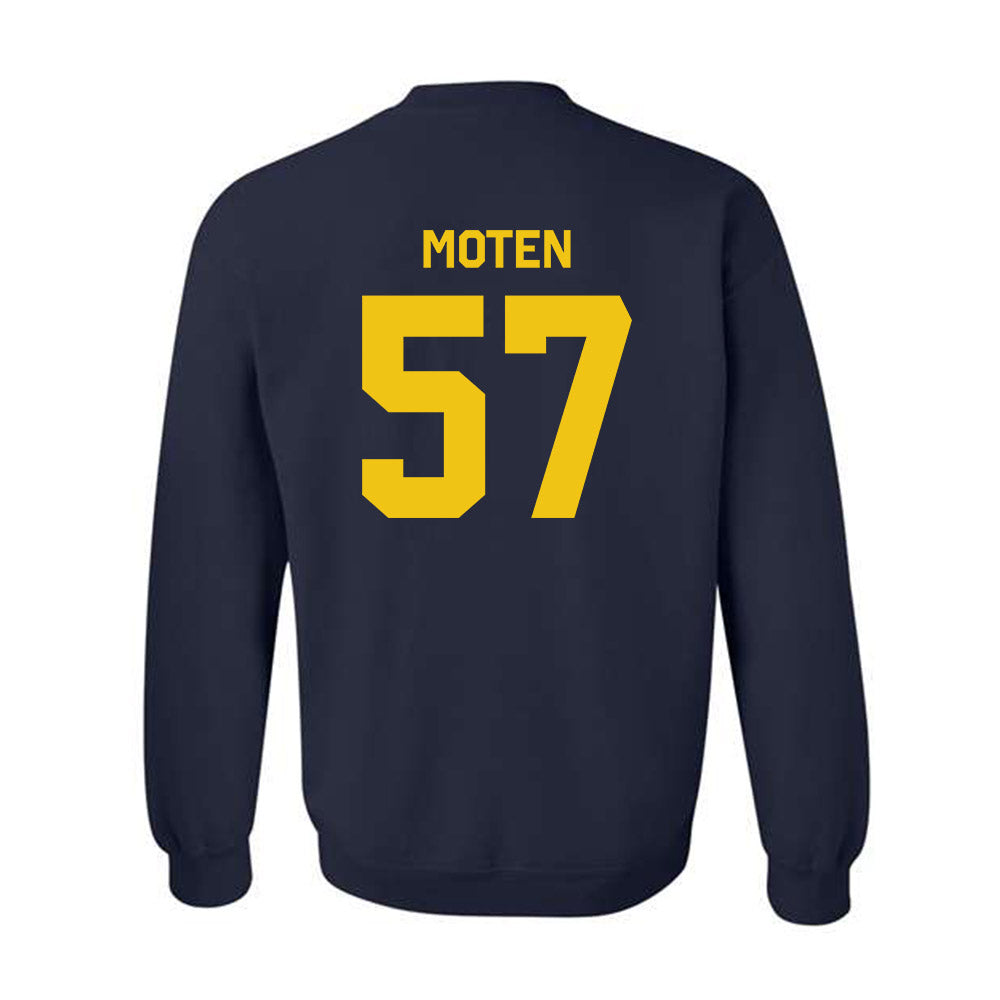 Michigan - NCAA Football : Travis Moten - Classic Shersey Crewneck Sweatshirt-1