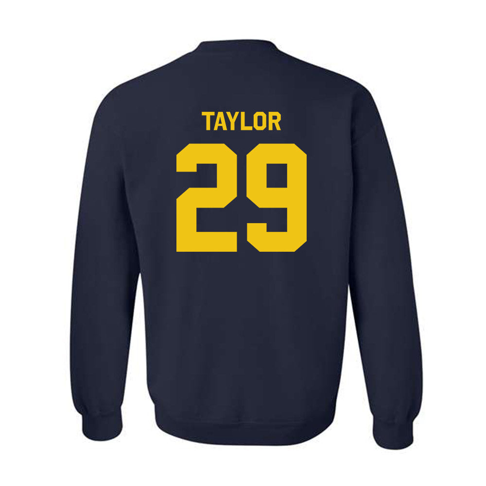 Michigan - NCAA Football : Chase Taylor - Classic Shersey Crewneck Sweatshirt-1