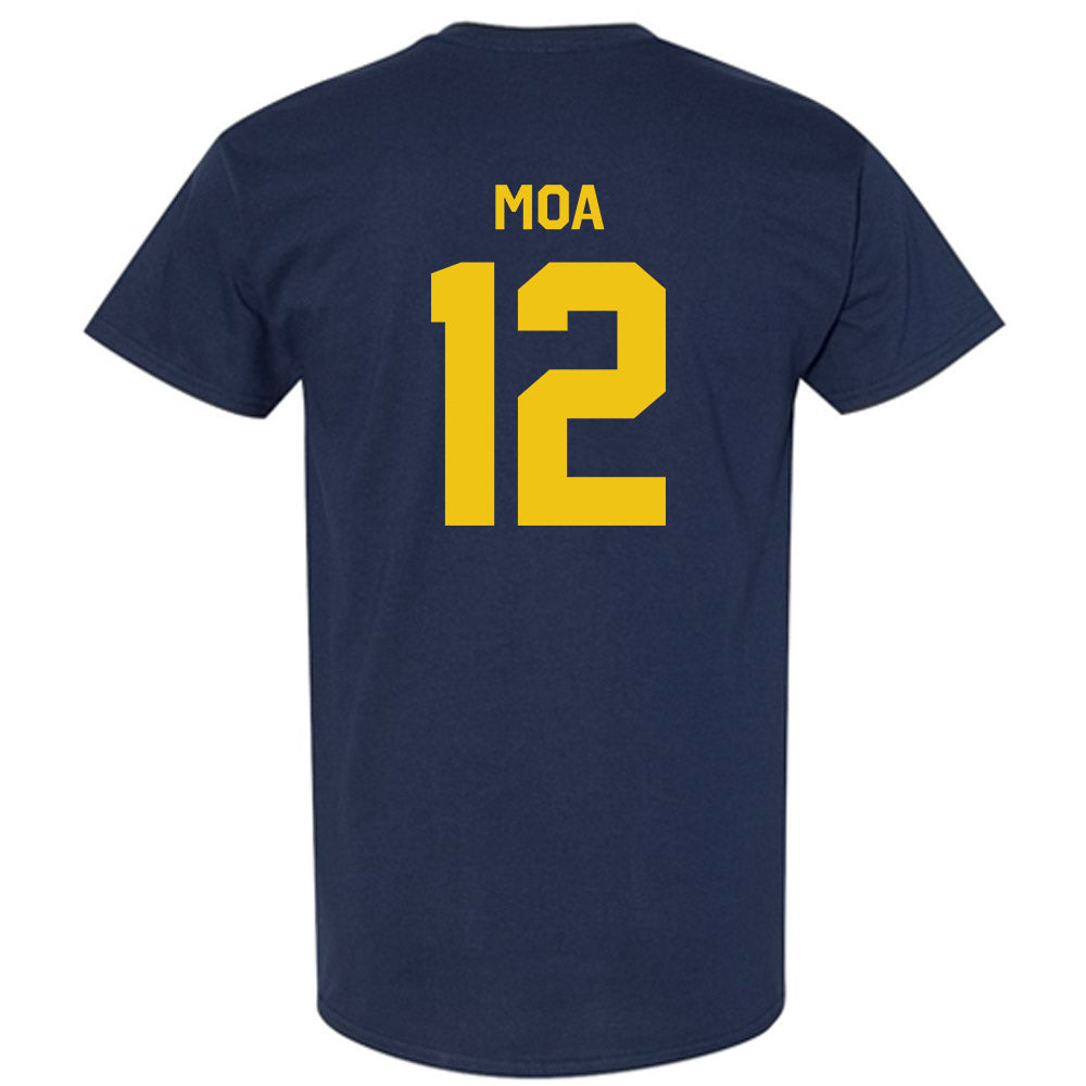Michigan - NCAA Football : Salesi Moa - Classic Shersey T-Shirt-3