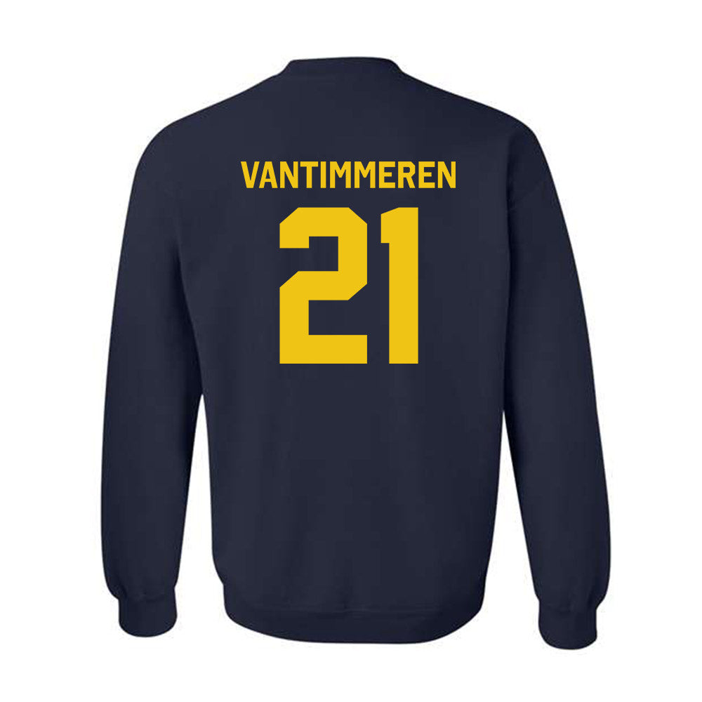 Michigan - NCAA Women's Basketball : Ally VanTimmeren - Classic Shersey Crewneck Sweatshirt-1
