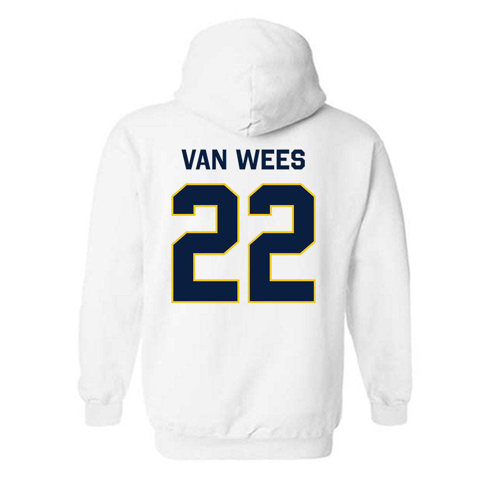 Michigan - NCAA Women's Lacrosse : Truus van Wees - Classic Shersey Hooded Sweatshirt-1