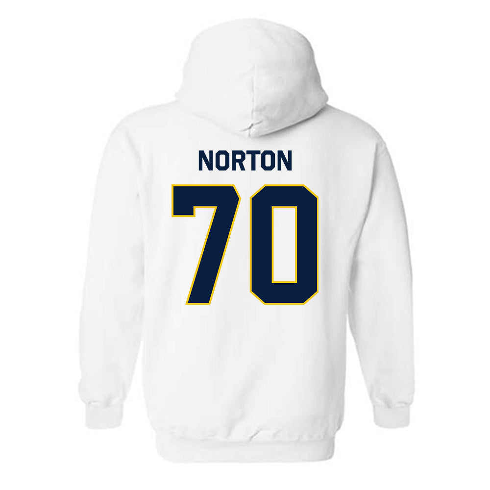 Michigan - NCAA Football : Brady Norton - Classic Shersey Hooded Sweatshirt-1