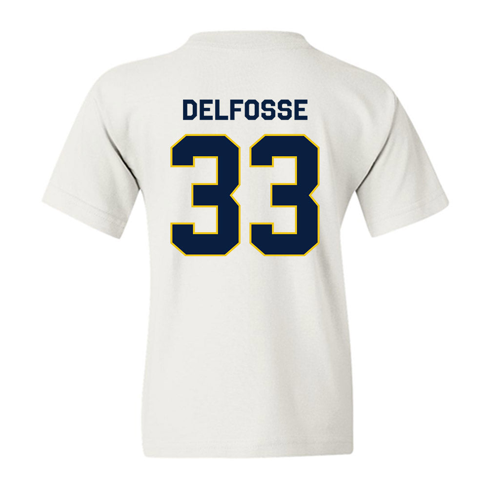 Michigan - NCAA Women's Basketball : Te'Yala Delfosse - Classic Shersey Youth T-Shirt-1