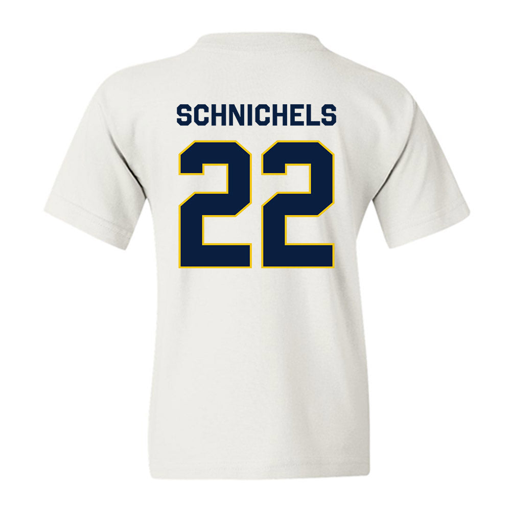 Michigan - NCAA Women's Volleyball : Sydney Schnichels - Classic Shersey Youth T-Shirt-1