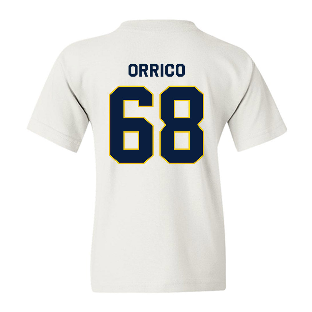Michigan - NCAA Men's Ice Hockey : Josh Orrico - Classic Shersey Youth T-Shirt-1