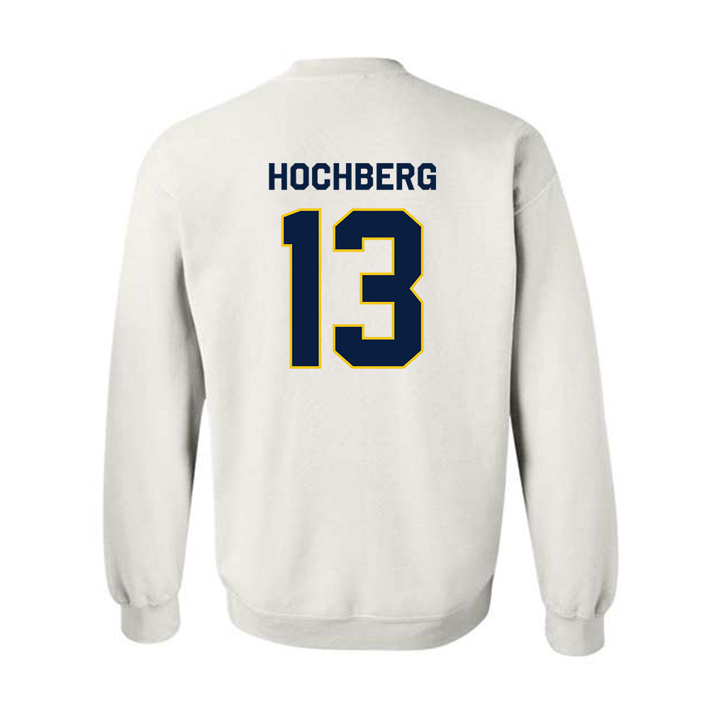 Michigan - NCAA Men's Basketball : Harrison Hochberg - Classic Shersey Crewneck Sweatshirt-1