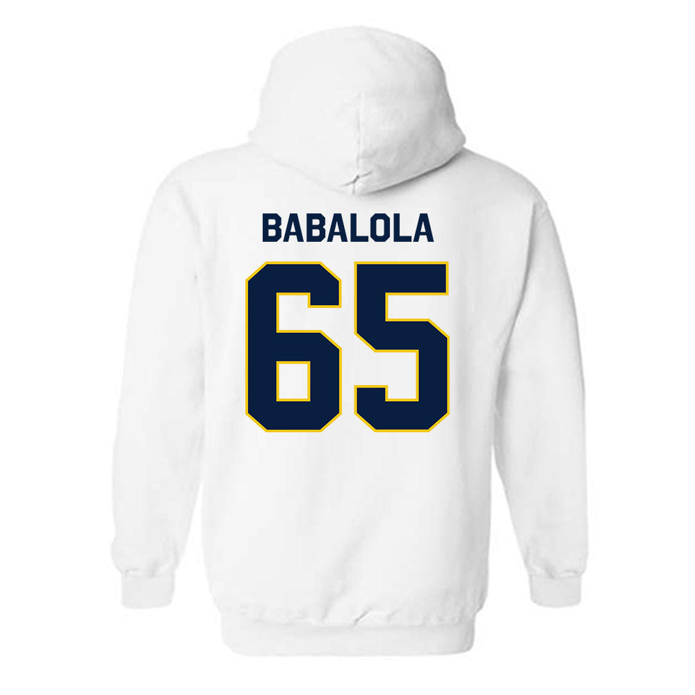 Michigan - NCAA Football : Andrew Babalola - Classic Shersey Hooded Sweatshirt-1