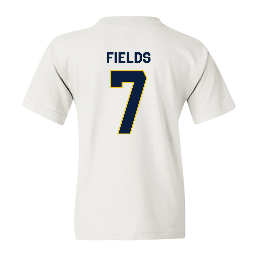 Michigan - NCAA Women's Basketball : Jessica Fields - Classic Shersey Youth T-Shirt-1