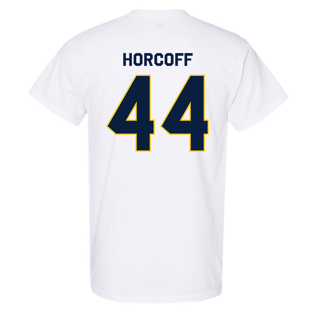 Michigan - NCAA Men's Ice Hockey : Will Horcoff - Classic Shersey T-Shirt-1