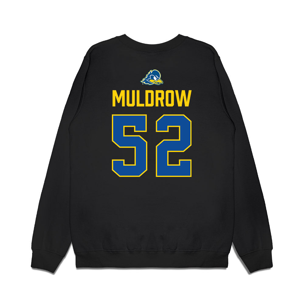 Delaware - NCAA Football : Miles Muldrow - Graduation Premium Crewneck Sweatshirt-1