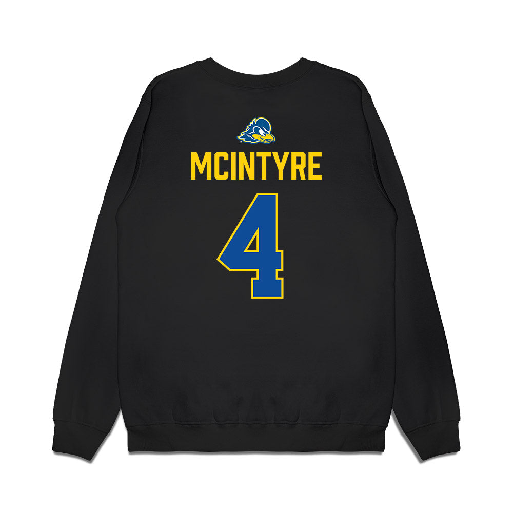 Delaware - NCAA Women's Ice Hockey : Tiana McIntyre - Graduation Premium Crewneck Sweatshirt-1