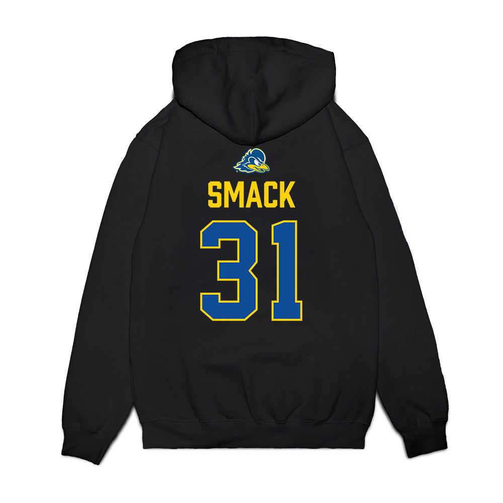 Delaware - NCAA Football : Tucker Smack - Graduation Premium Hooded Sweatshirt-1