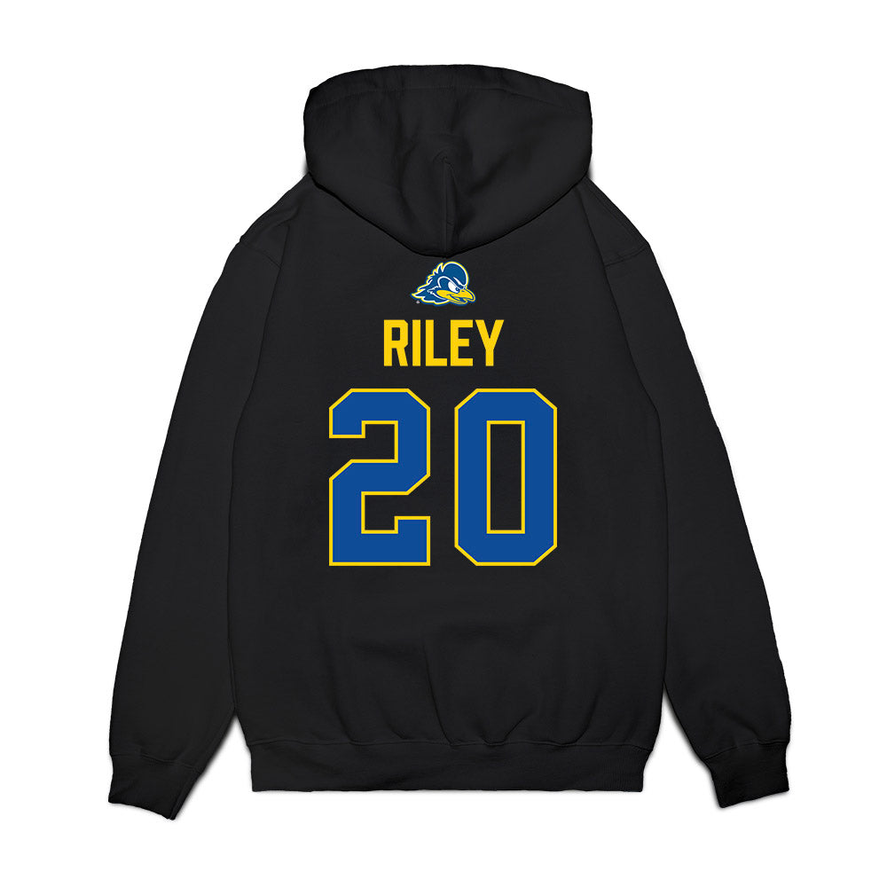 Delaware - NCAA Women's Soccer : Gabby Riley - Graduation Premium Hooded Sweatshirt-1