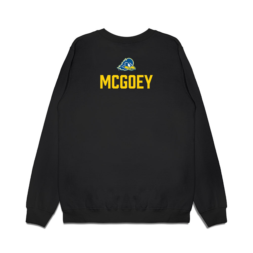 Delaware - NCAA Women's Cross Country : Erin McGoey - Graduation Premium Crewneck Sweatshirt-1