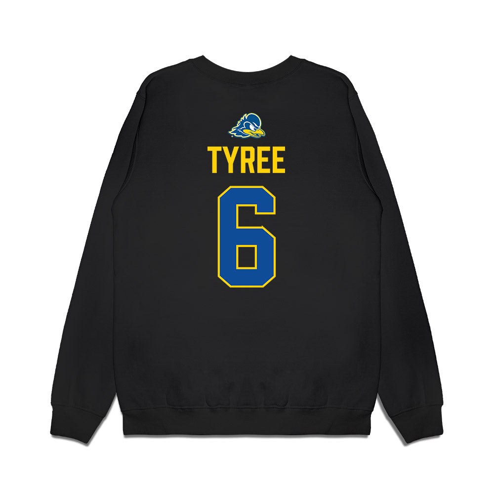 Delaware - NCAA Football : Nick Tyree - Graduation Premium Crewneck Sweatshirt-1