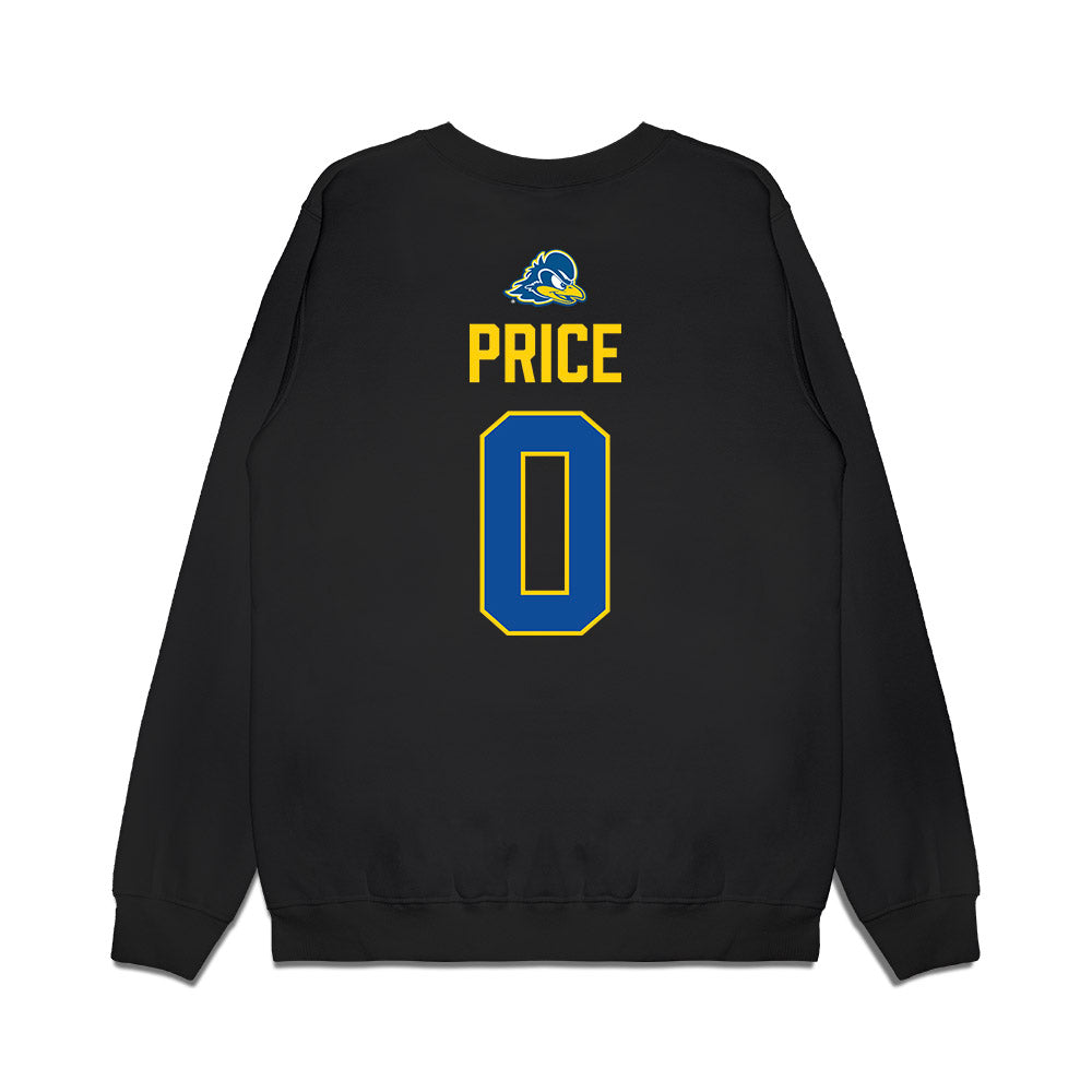 Delaware - NCAA Football : Qyaeir Price - Graduation Premium Crewneck Sweatshirt-1