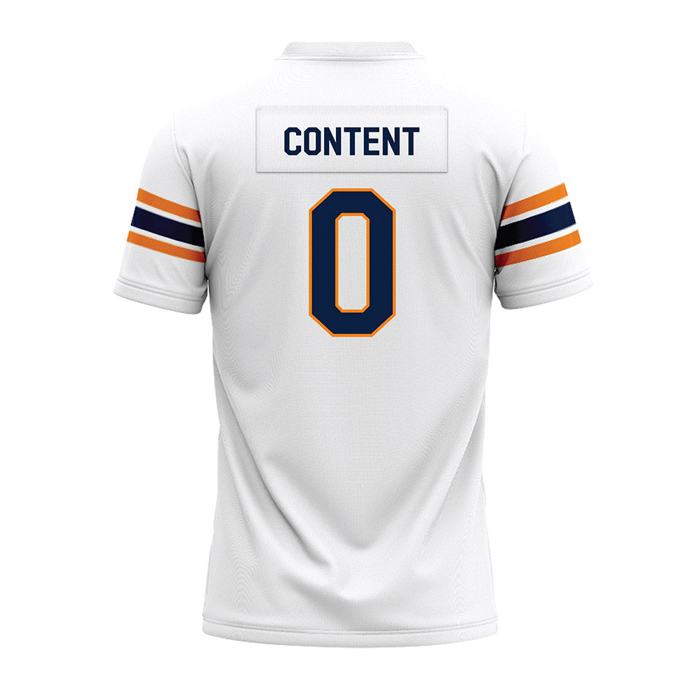 UTEP - NCAA Football : Justin Content - Premium Football Jersey-1